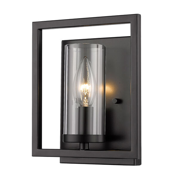 Marco Matte Black One-Light Wall Sconce, image 1